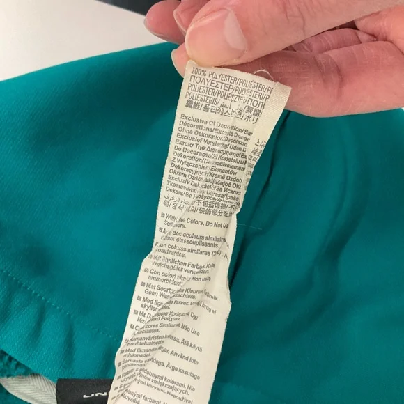 Under Armour Teal Cold Gear Hooded Sweatshirt - Picture 9 of 9